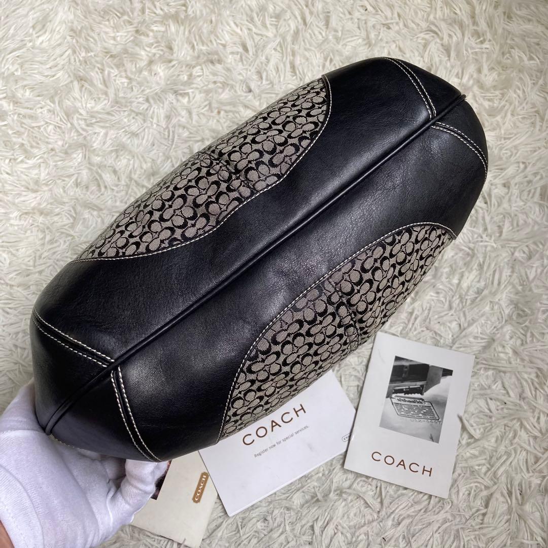 未使用級 大容量 vintage coach archive old hobo