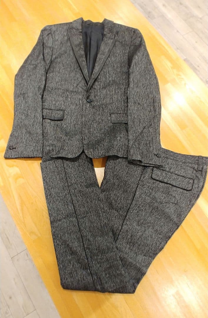 新品未使用 COMME CA MEN コムサメン メンズスーツ 上下セットアップ