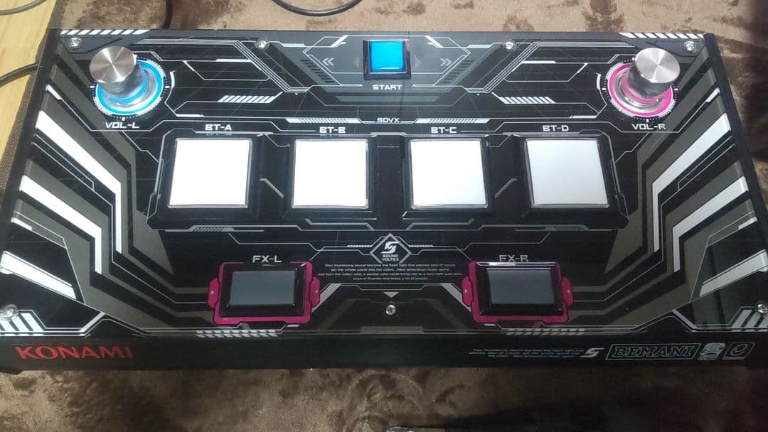 サウンドボルテックス Ultimate model 静音化 完動品 傷有ります