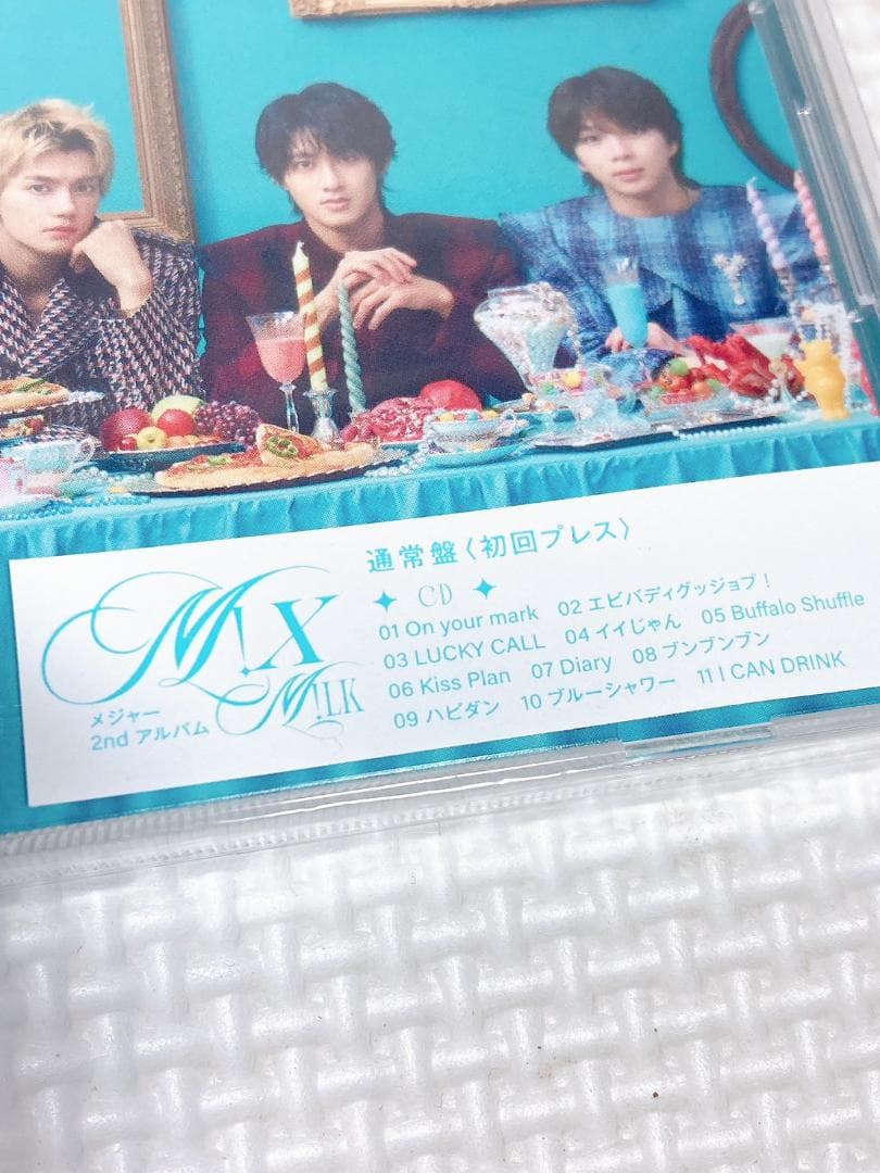 ★ ミルク M!LK M!X 通常盤 初回プレス メジャー 2nd アルバム C
