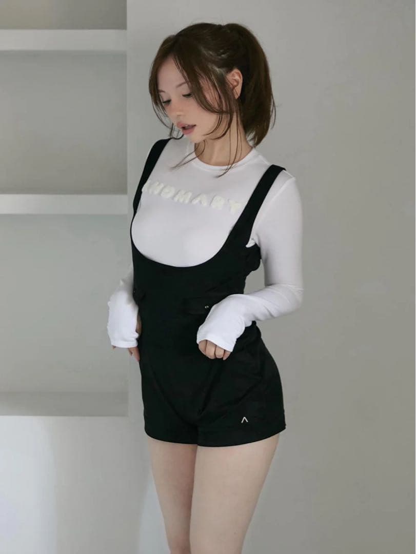 正規品 andmary Cameron salopette black