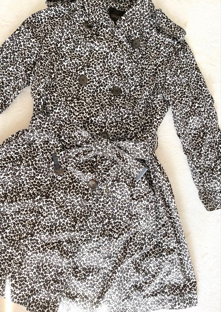 ルイヴィトン　LOUIS VUITTON レオパード　ナイロンコート