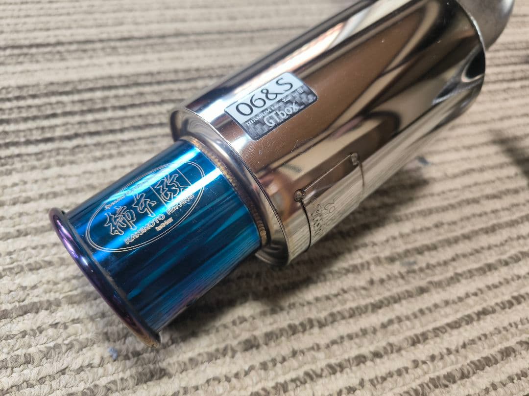 柿本改マフラー　 GTbox 06＆S　エブリイ　DA64W