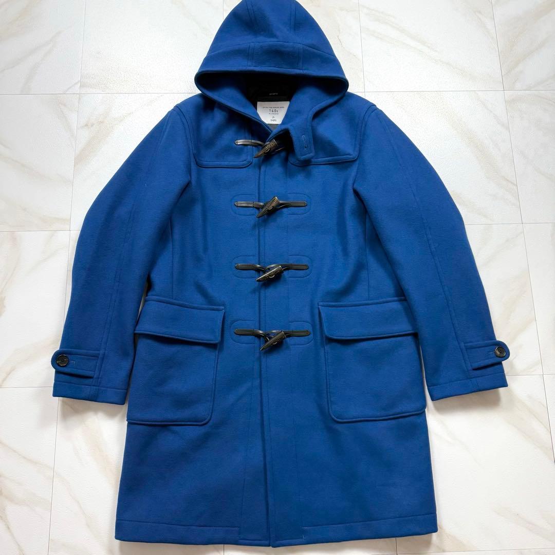 美品✨️SHIPS スーパー140'S ダッフルコート メリノウール トグル