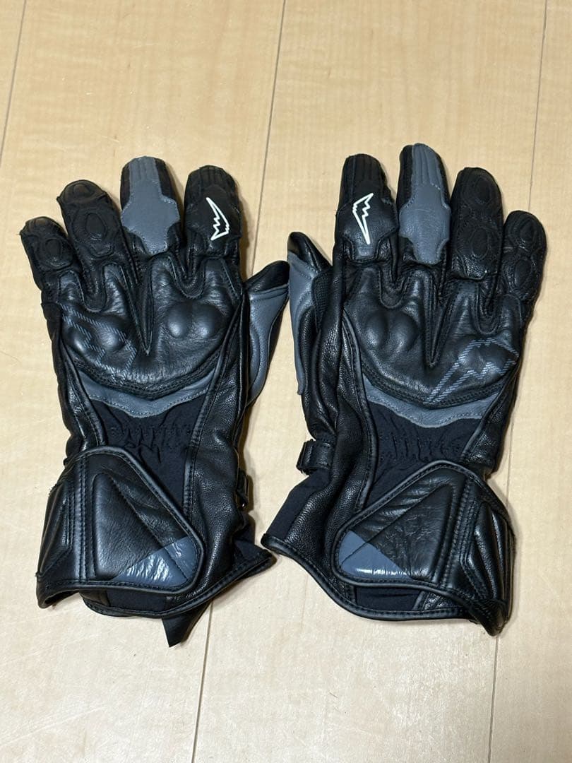 バイク用レザーグローブ