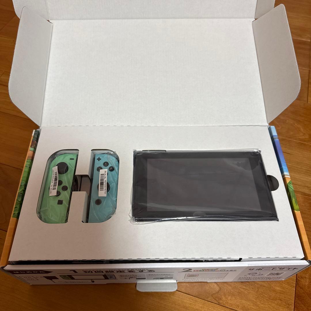 Nintendo Switch あつまれ どうぶつの森 本体セット SDカード付