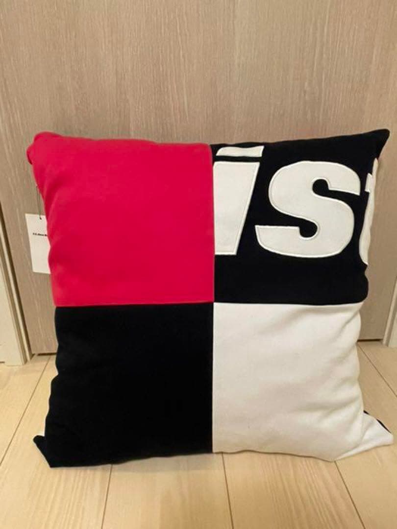 ブリストル　クッション　大きい　ビック　ピンク　ロゴ　Bristol FCRB