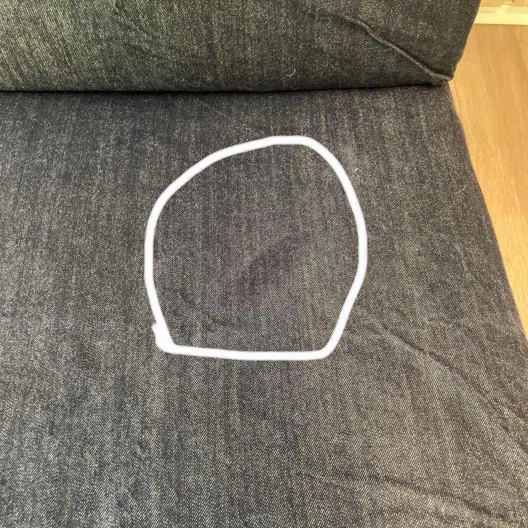 無印良品 リビングでもダイニングでもつかえるソファー×2