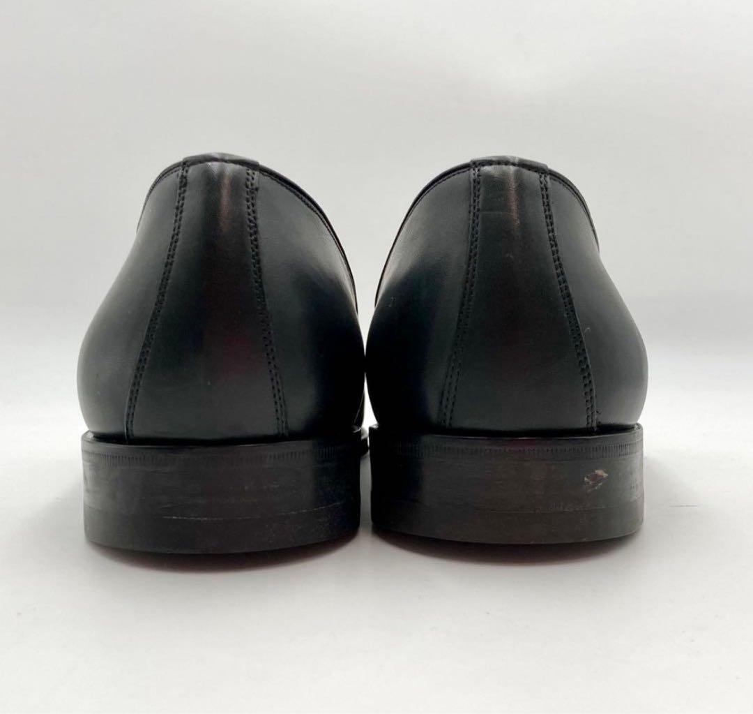 GUCCI ローファー 革靴 ホースビット 黒 レザー 7