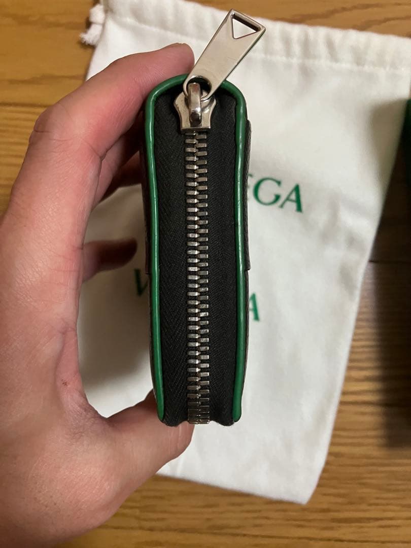 BOTTEGA VENETAボッテガ　カセットラウンドファスナーウォレット美品