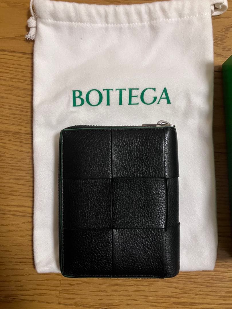 BOTTEGA VENETAボッテガ　カセットラウンドファスナーウォレット美品