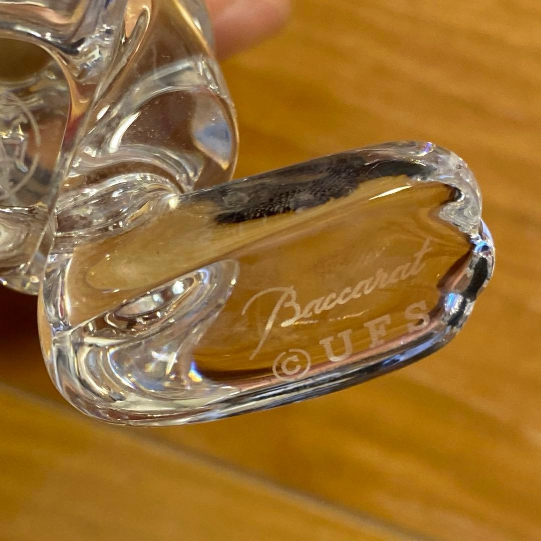 バカラ　baccarat スヌーピー　クリスタルガラス　置物