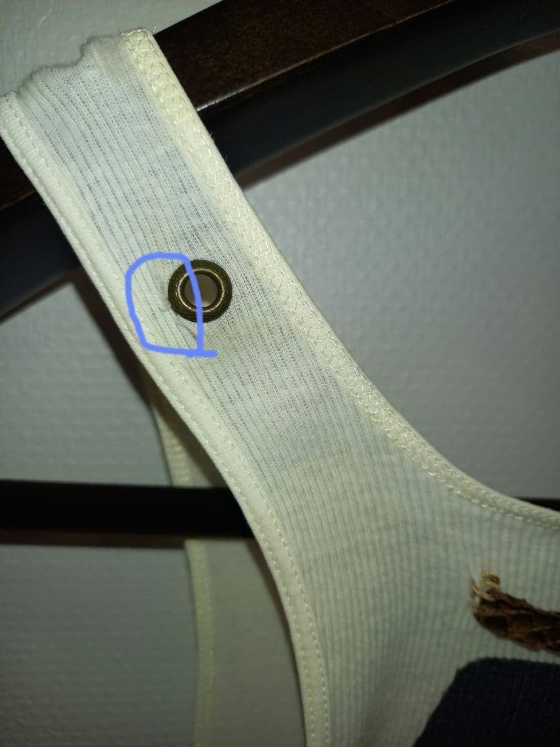 アイボリー タンクトップ サイズ0 コットン100%