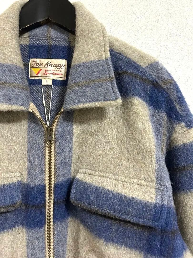 新品別注フォックスナップシャギーCPOJK マッキーノビームスウールリッチRRL