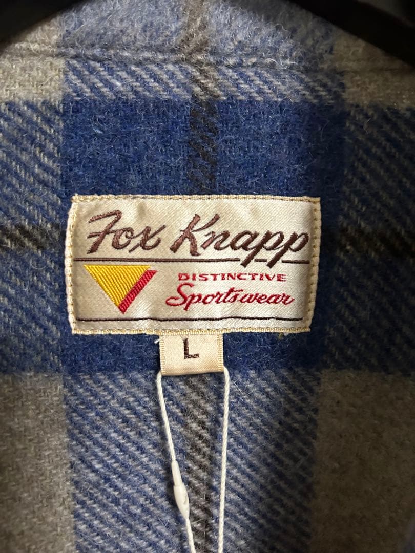 新品別注フォックスナップシャギーCPOJK マッキーノビームスウールリッチRRL