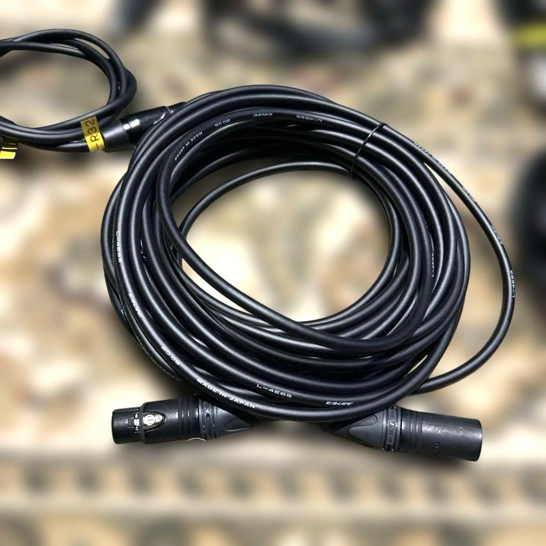 XLRオーディオケーブルセット 9本