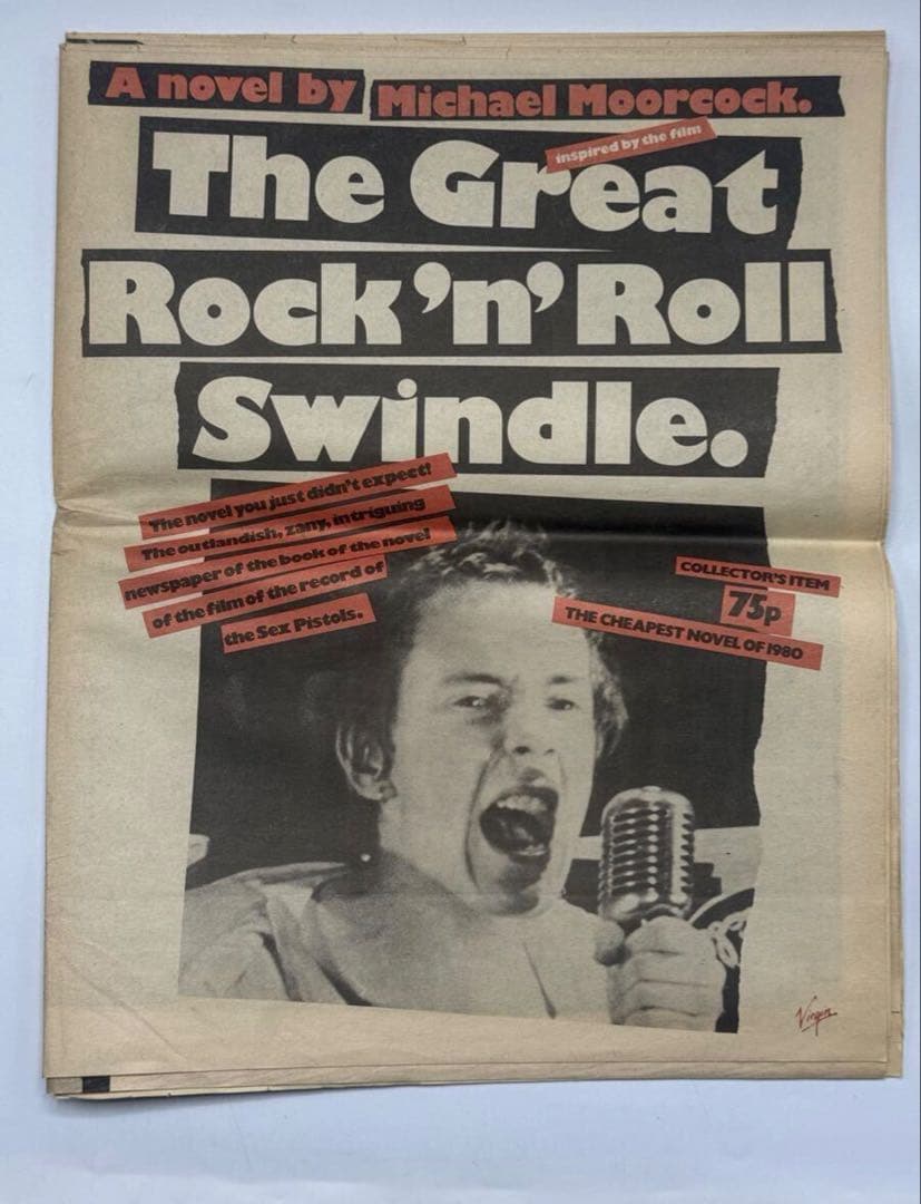 アート・デザイン・音楽 SEX PISTOLS Newspaper