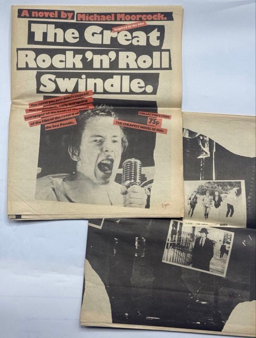 アート・デザイン・音楽 SEX PISTOLS Newspaper