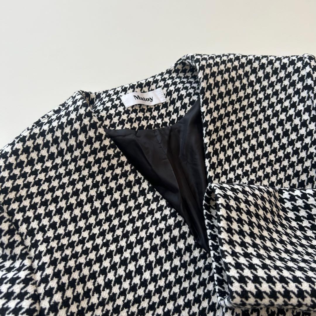 ▫️Matoy｜千鳥柄ジャケット