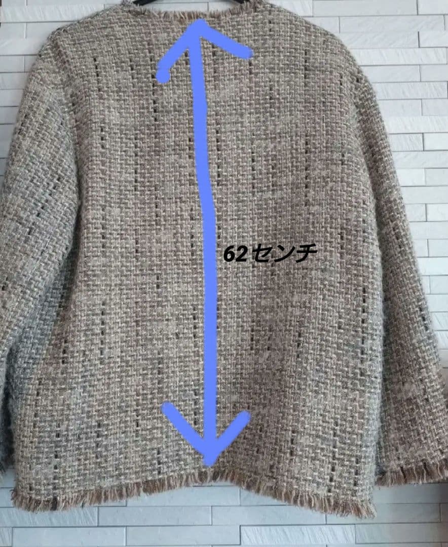 値下げ☆ジャーナルスタンダードレサージュ★GIOLICAツイードジャケット★