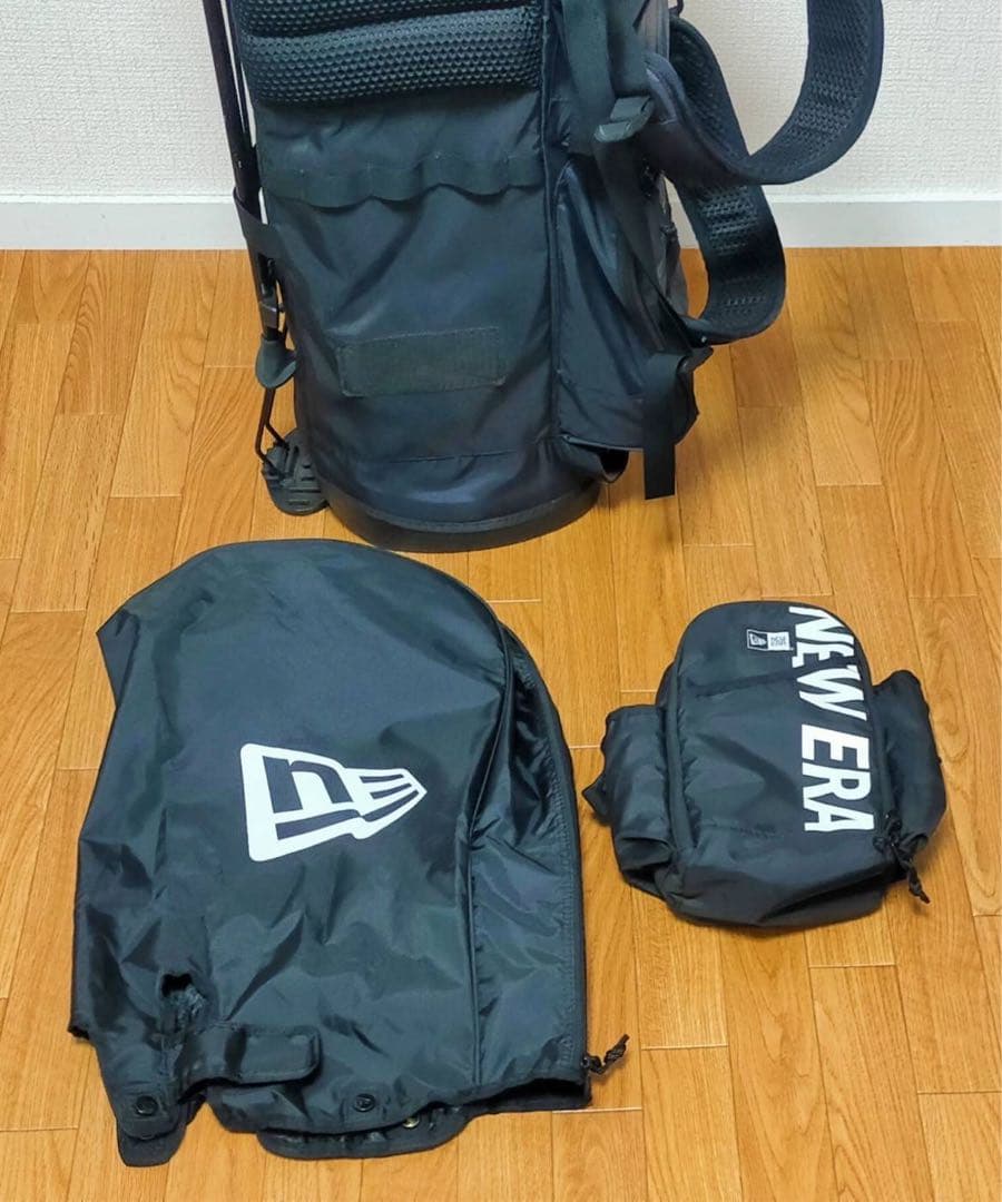 NEWERA ニューエラ ゴルフ キャディバッグ スタンド式 ヘッドカバー付き