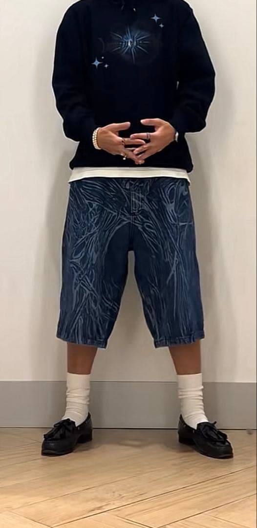 ド*ム様 YARDSALE RIPPER SHORTS - DENIM ヤードセ