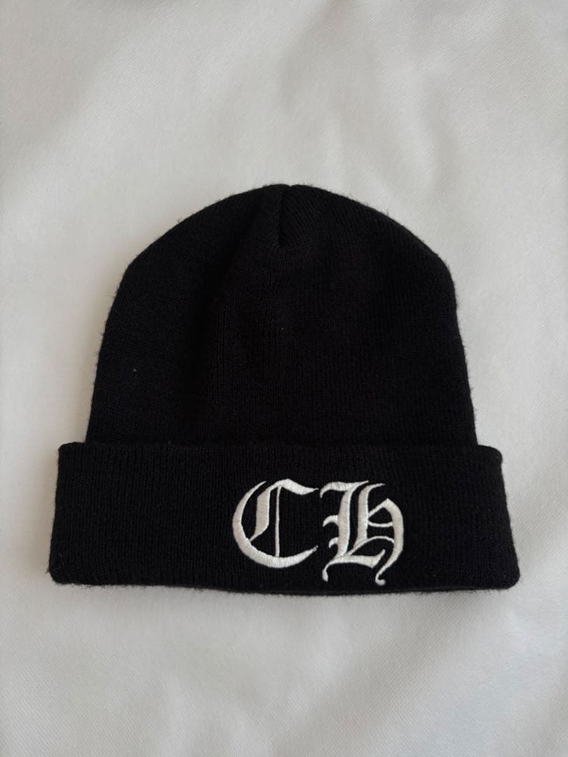 クロムハーツ　刺繍ニットビーニー