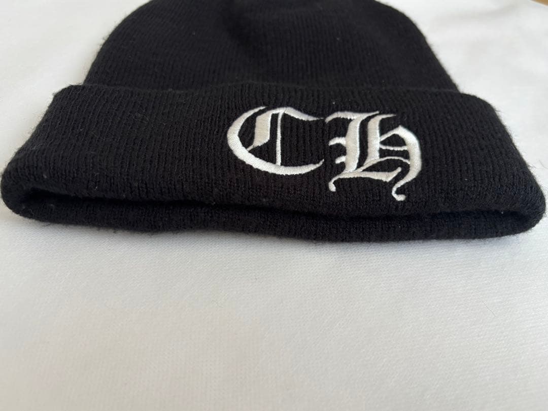クロムハーツ　刺繍ニットビーニー