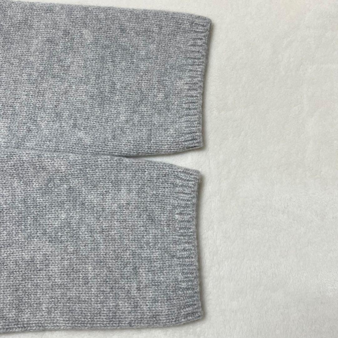 未使用 マドモアゼルノンノン 日本製 ニットコート ウール パパス