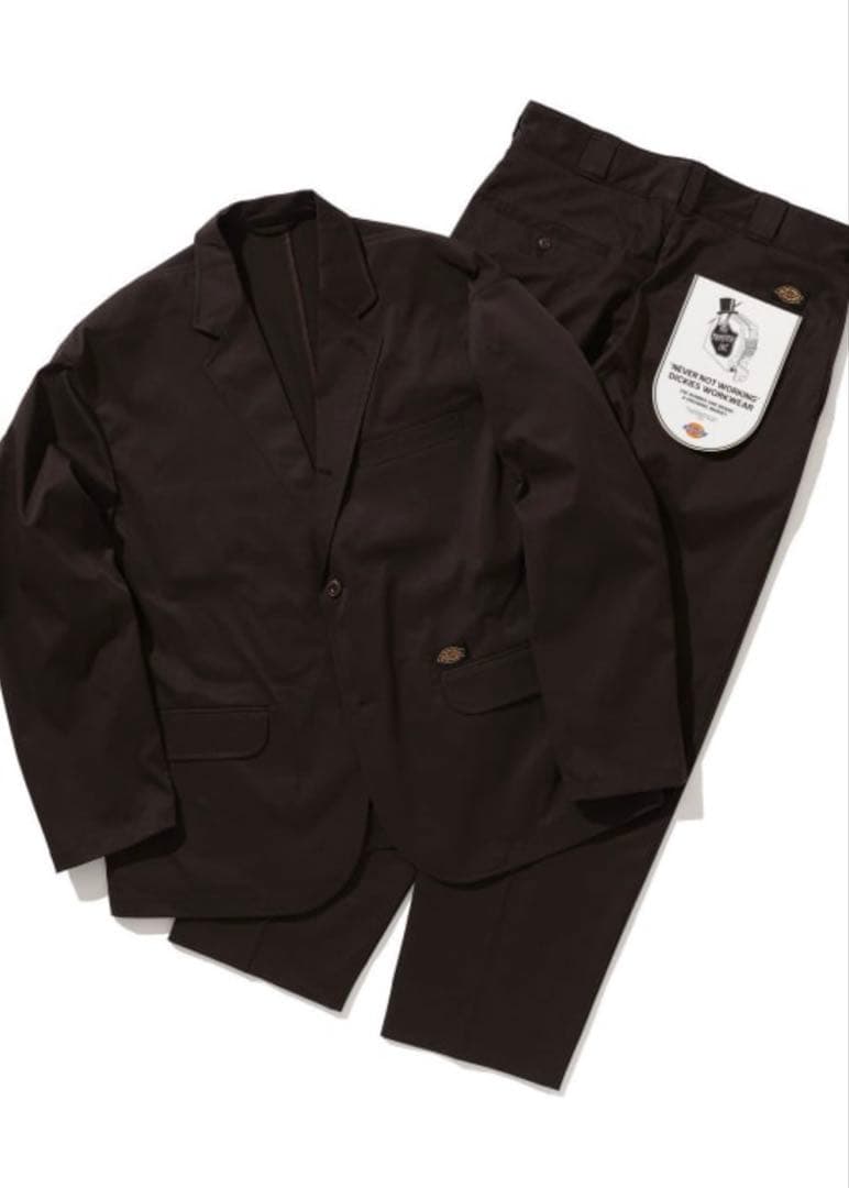 スーツ Dickies TRIPSTER dark brown 25ss