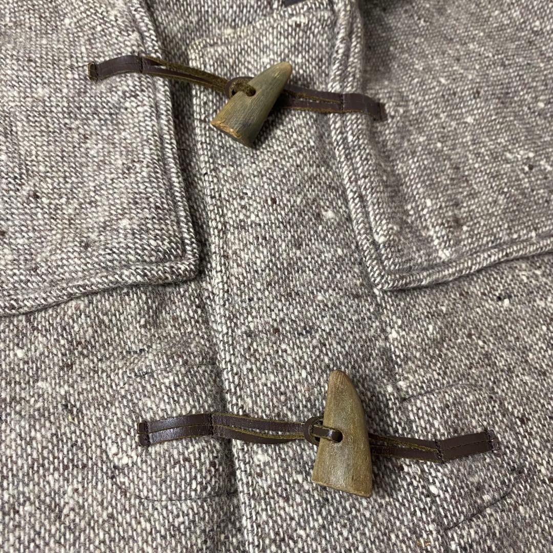 【高級✨】MONTGOMERY ツイード生地 ダッフルコート イングランド製