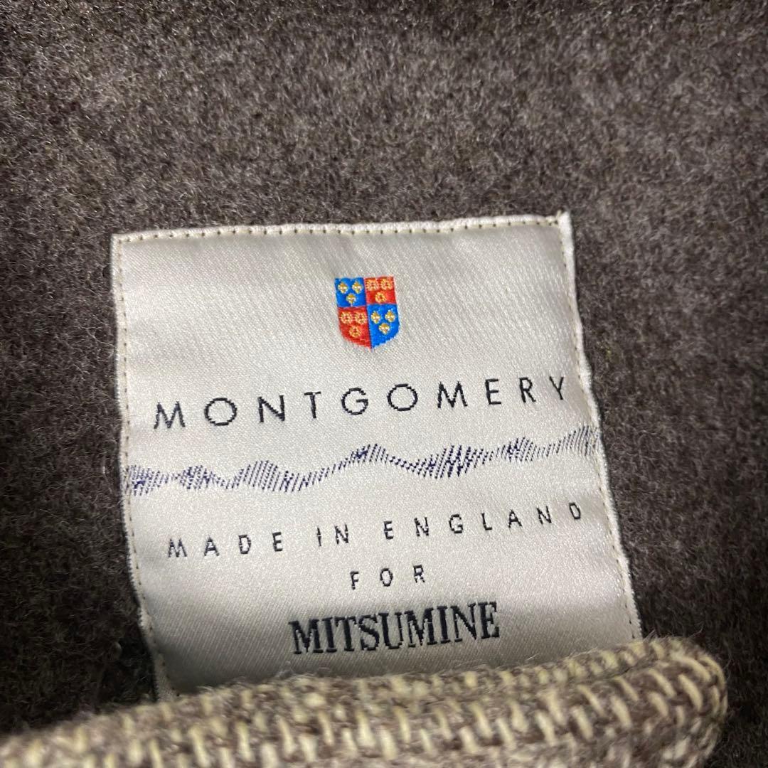 【高級✨】MONTGOMERY ツイード生地 ダッフルコート イングランド製