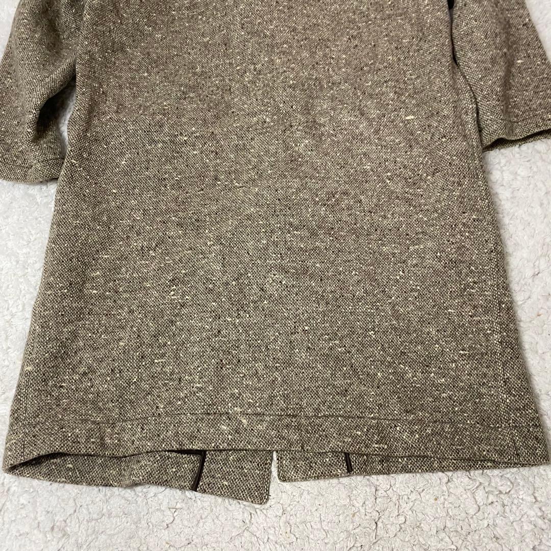 【高級✨】MONTGOMERY ツイード生地 ダッフルコート イングランド製