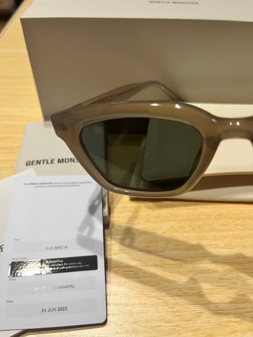 Zs96⭐︎Gentle monster HUE-BRC10 gray