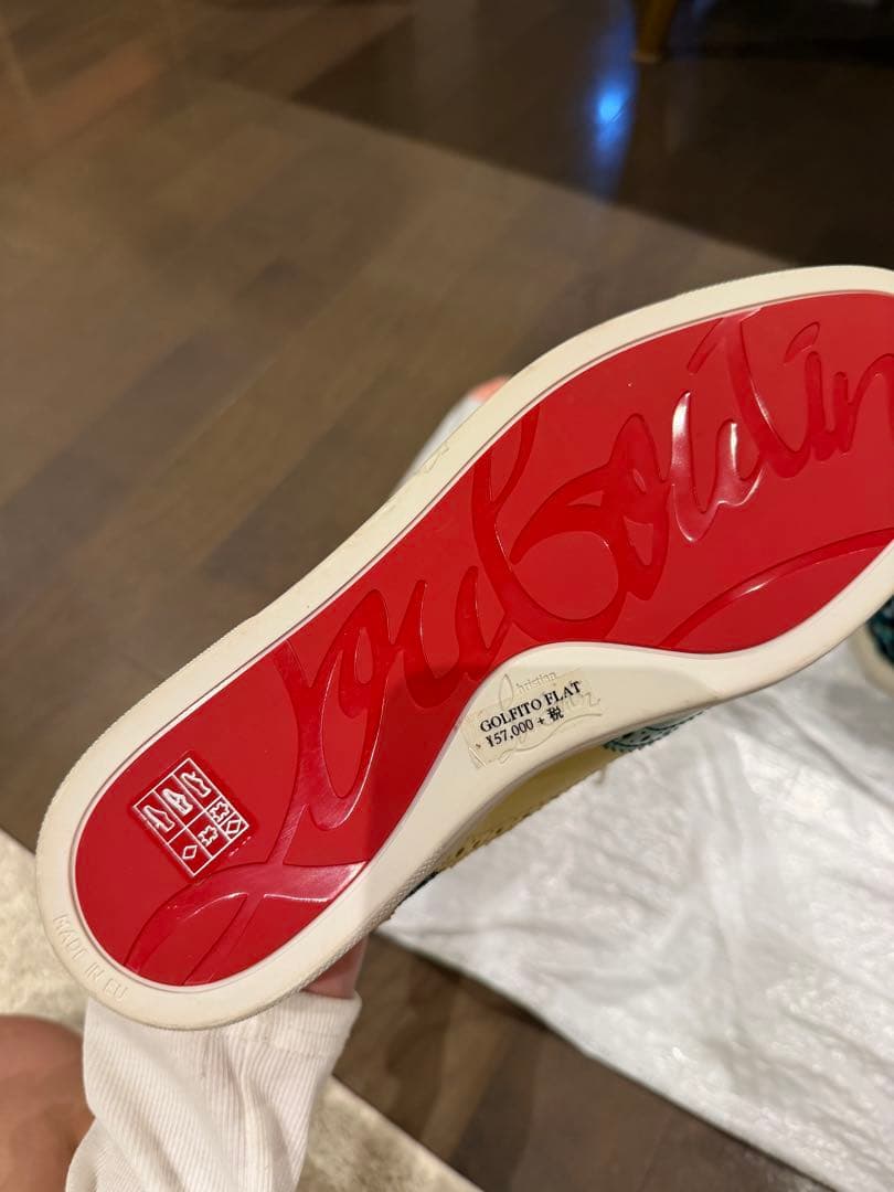 最終値下げ　Christian Louboutin GOLDFISH FLAT