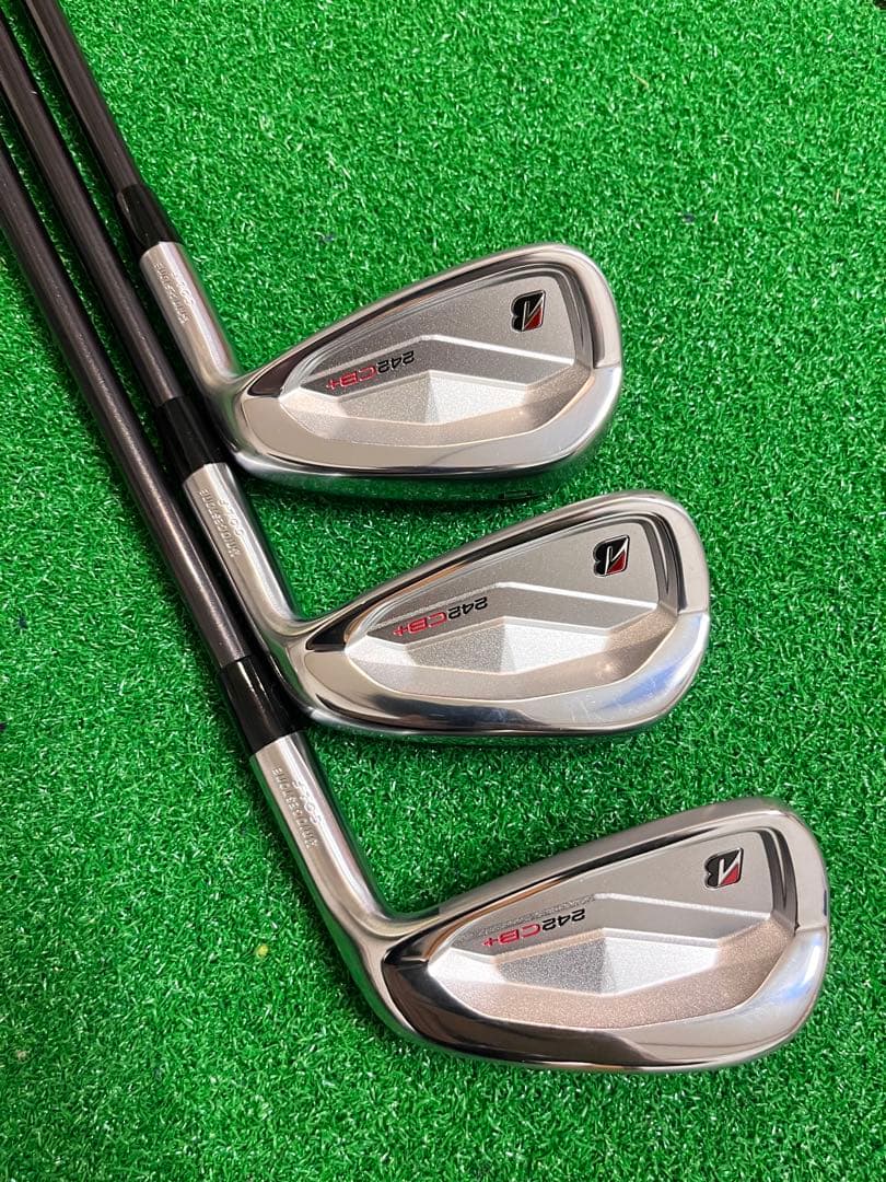 美品　ブリヂストン 242CB+ 5〜P 6本 Diamana iB70 S