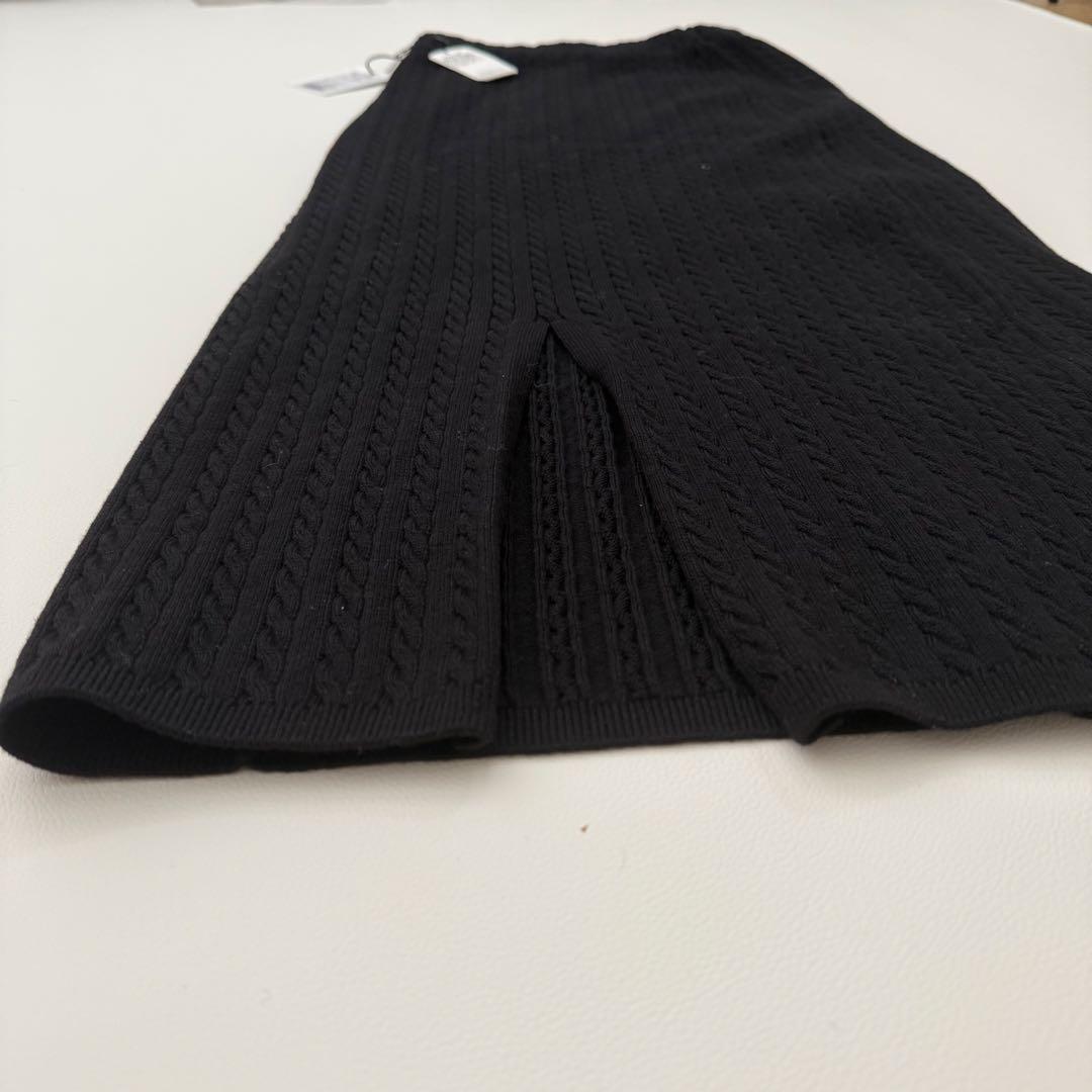 スカート Herlipto EssentialClassicCableKnitskirt
