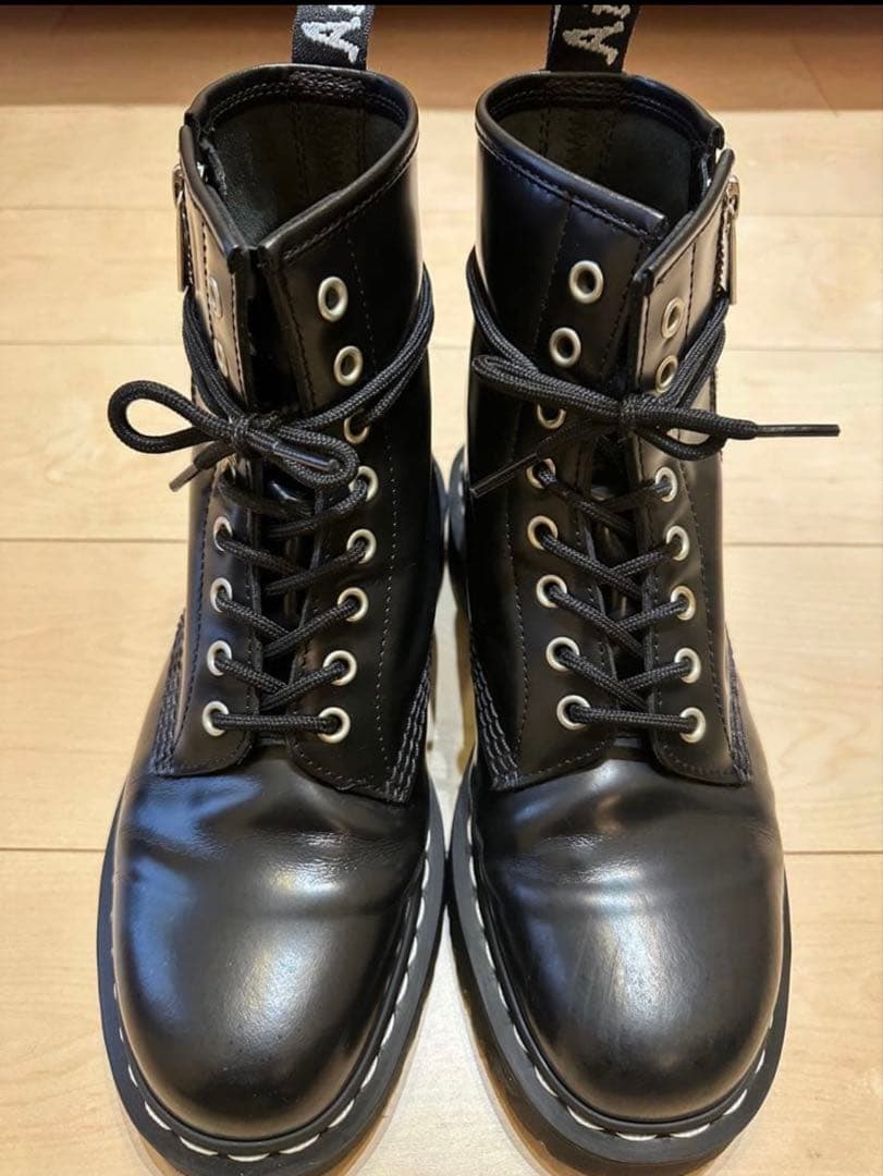 Dr. Martens 1460 ZIP ホワイトステッチ BEX8ホールブーツ
