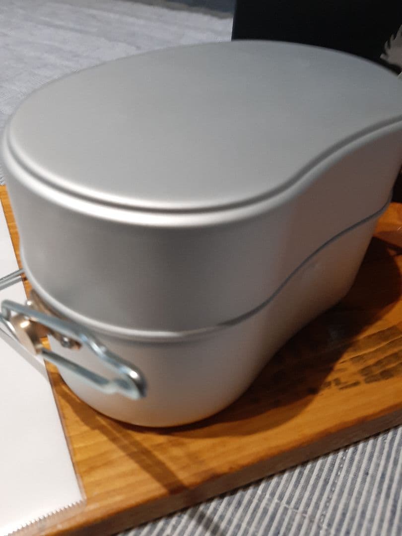 新品 MOOSE ROOM WORKS 戦闘飯盒2型 シルバー（完全復刻)