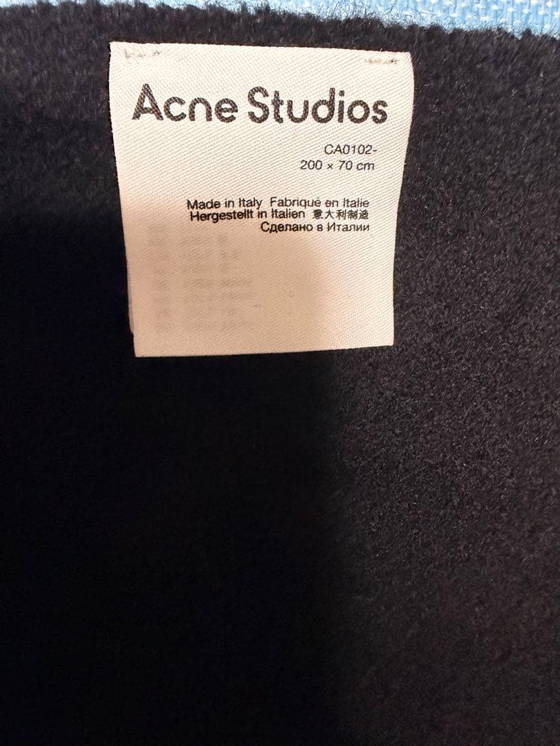 専用！Acne Studios アクネストゥディオズ マフラー　黒