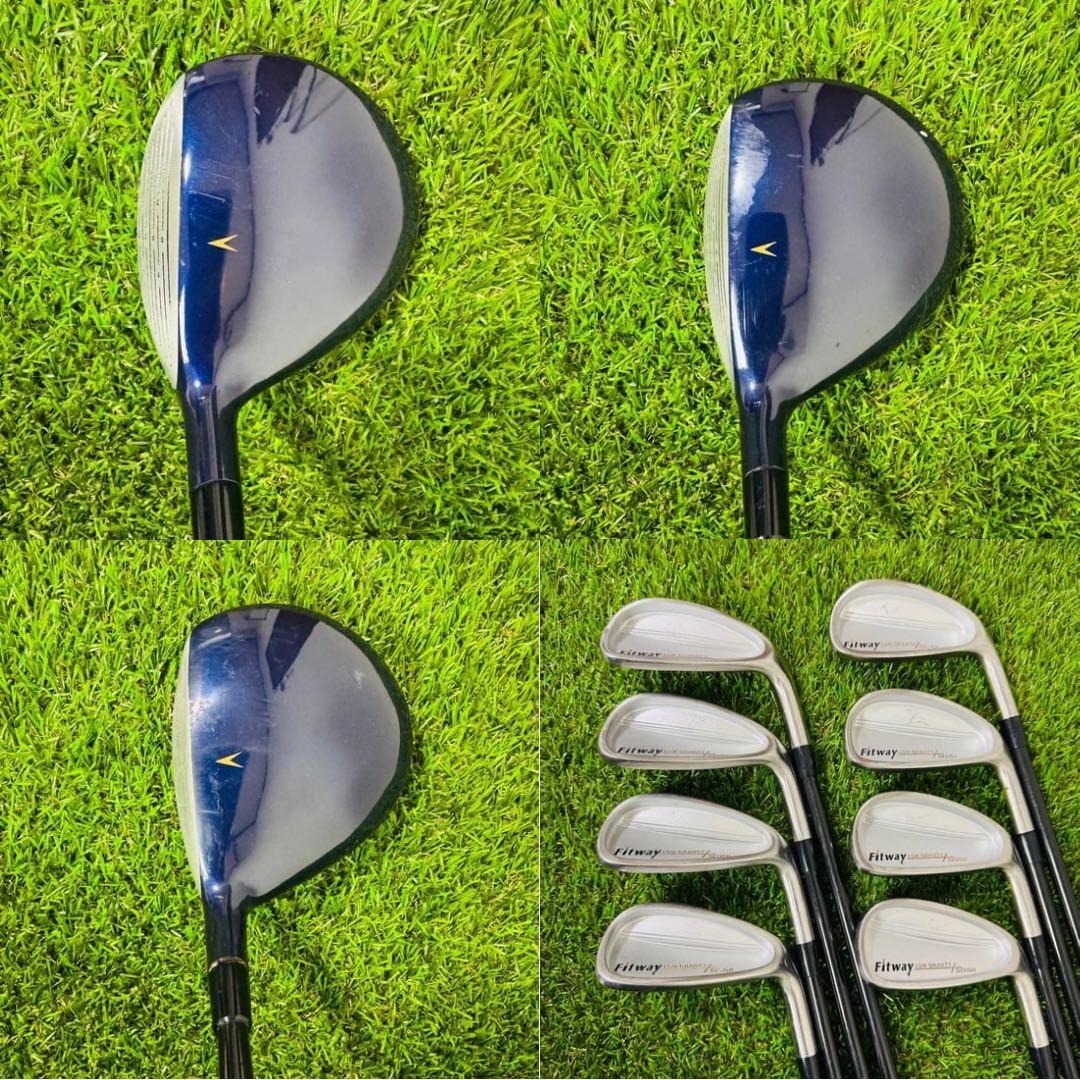 【初心者男性向け】fitway ゴルフクラブセット