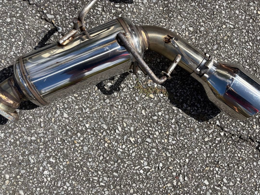 BLITZニュルスペック　ステレンスマフラー