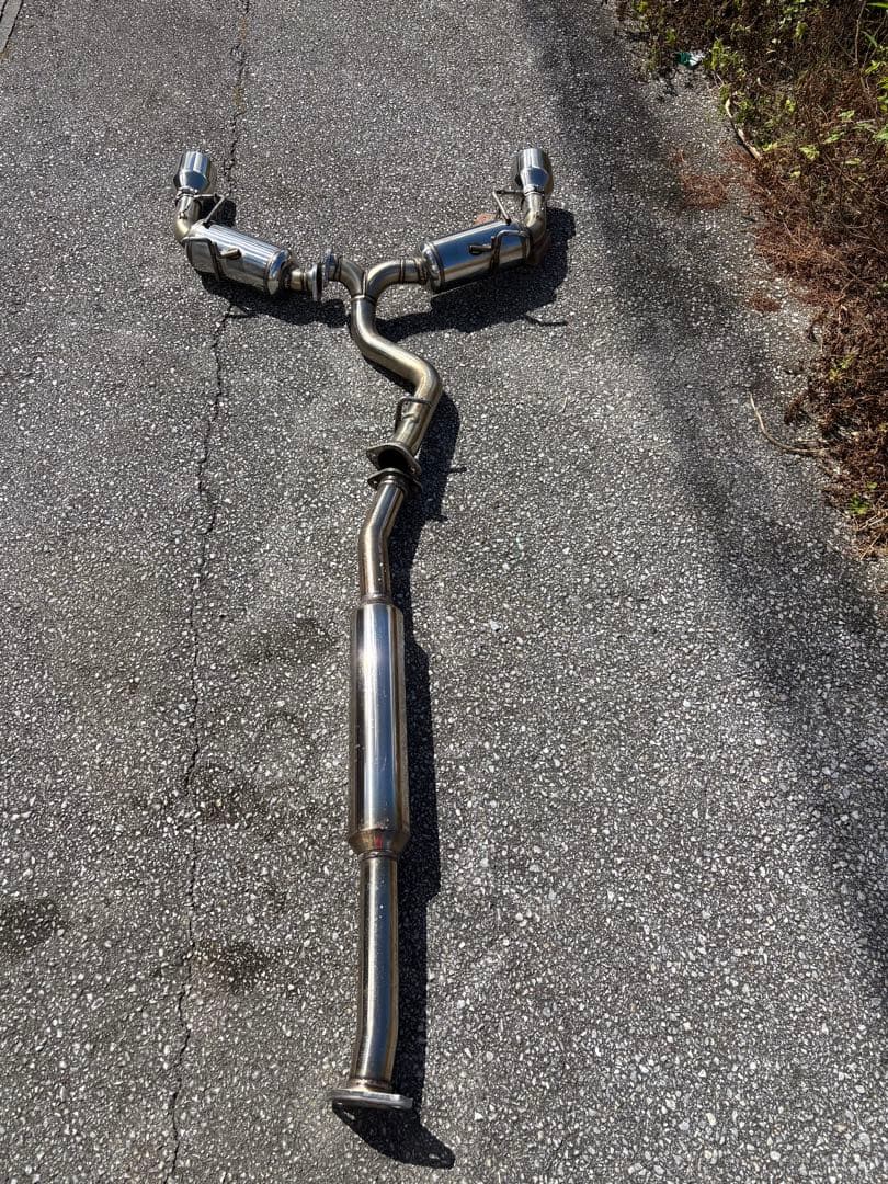 BLITZニュルスペック　ステレンスマフラー