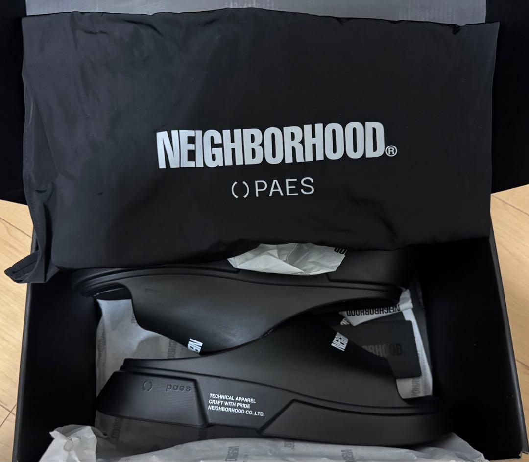 【新品未使用】NEIGHBORHOOD×PAESコラボサンダル