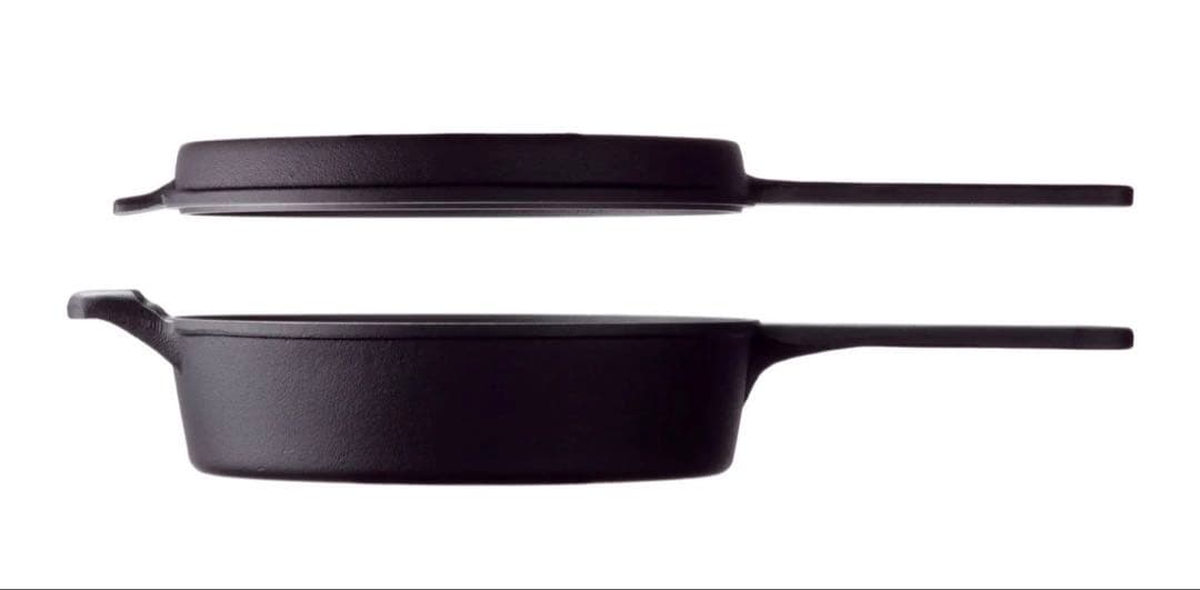 及源鋳造（OIGEN） ダッチオーブン天火 グリルスキレット 24cm