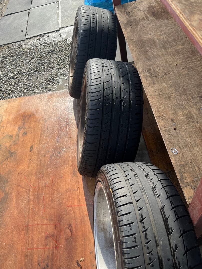 ポルシェ 987 ケイマン 純正 ホイール4本