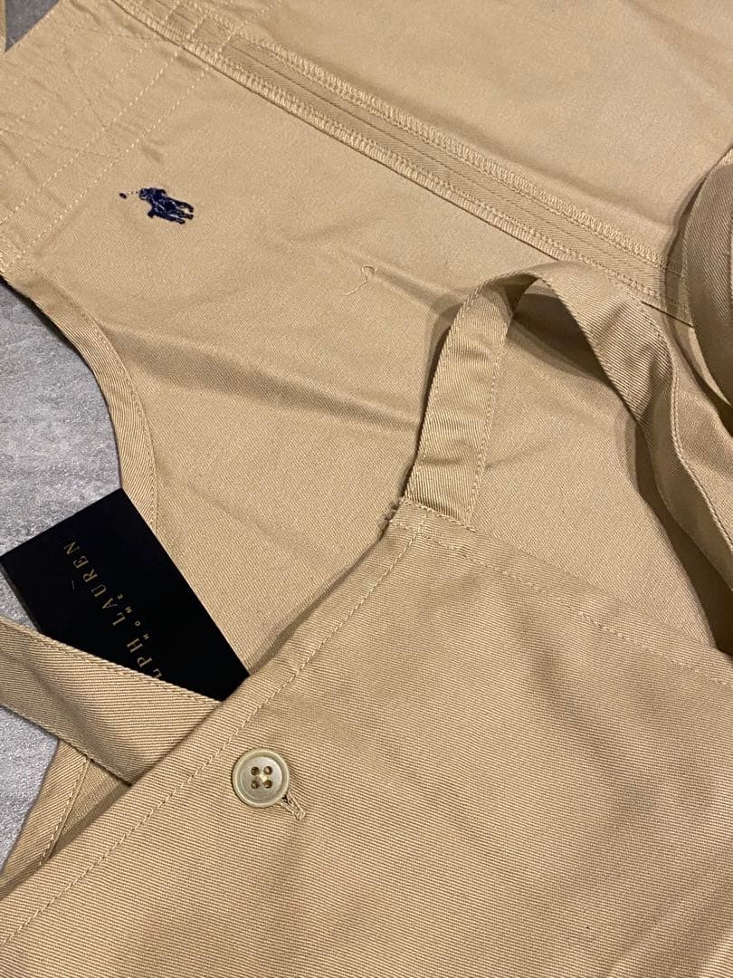 Ralph Lauren ベージュエプロン 未使用タグ付き