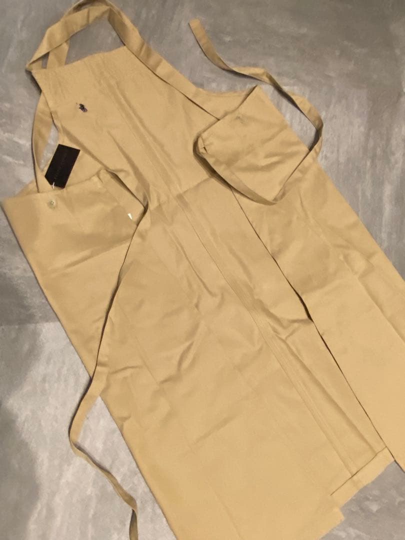 Ralph Lauren ベージュエプロン 未使用タグ付き