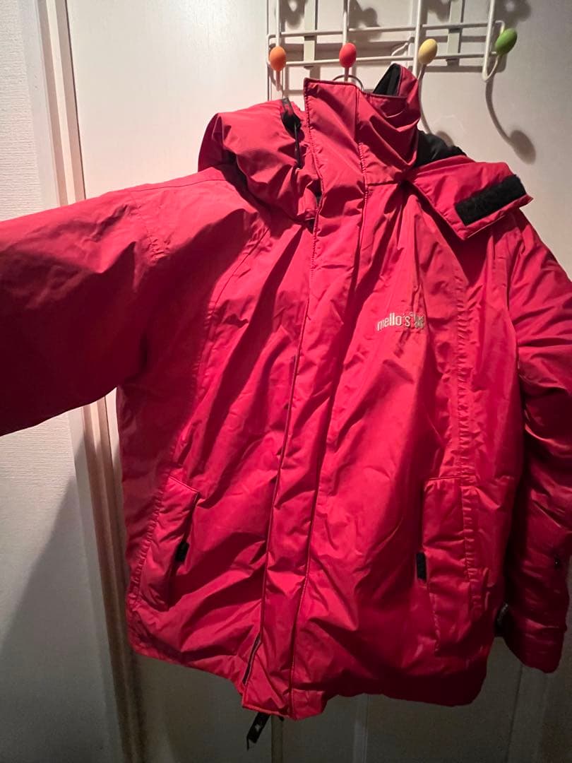 Mello’s メンズスキーウェア赤