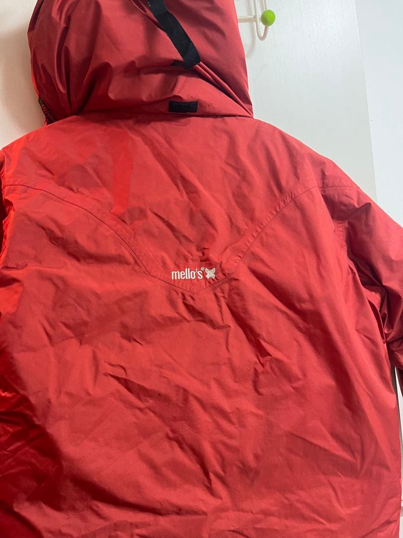 Mello’s メンズスキーウェア赤